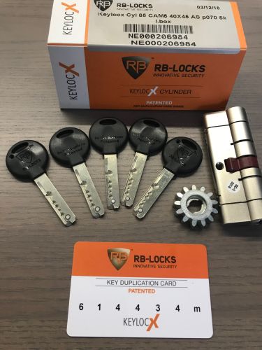 Hevederzár szerelés Keylocx zárbetéttel